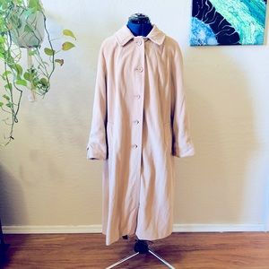 Kashmiracle Tan Vintage Trench Coat